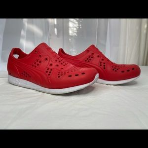 Puma waterproof slip ons